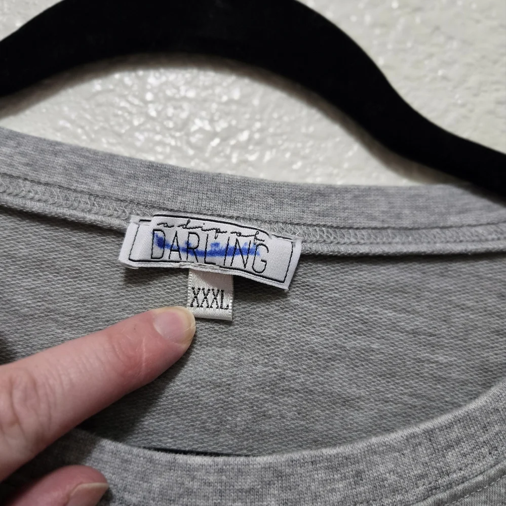 3X Ruffle Sweatshirt - Picture 2 of 3